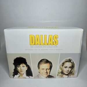 Dallas: The Complete Series (Seasons 1-14+3 Movies) DVD Collection - Mint Discs